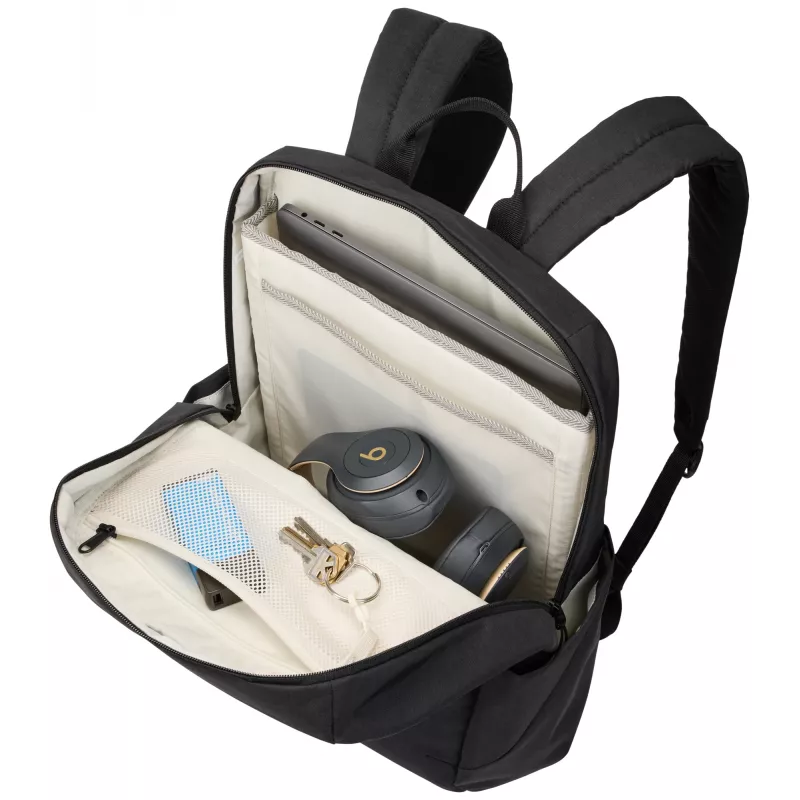 Thule Lithos TLBP216 - zwarte rugzak casual rugzak polyester