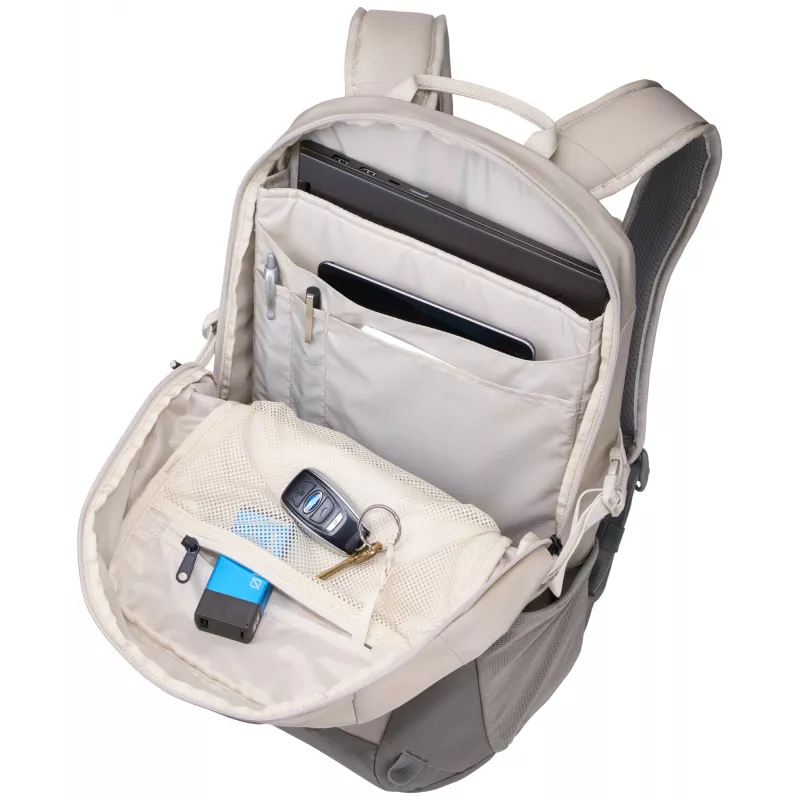 Thule EnRoute TEBP4116 - Pelican/Vetiver rugzak casual rugzak grijs, wit nylon