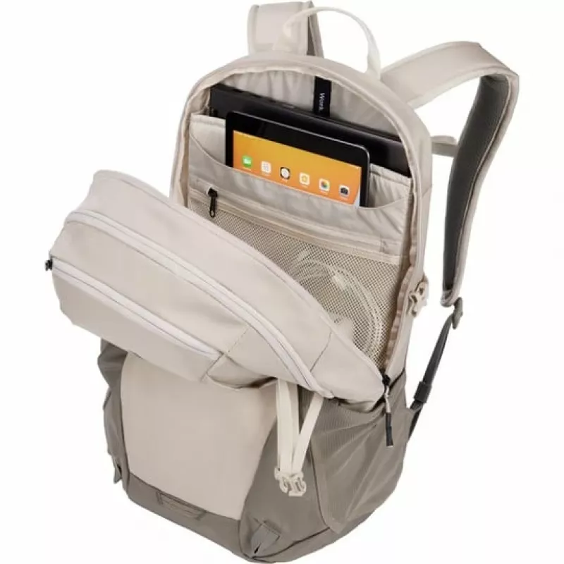 Thule EnRoute TEBP4216 - Pelican/Vetiver rugzak casual rugzak grijs, wit nylon