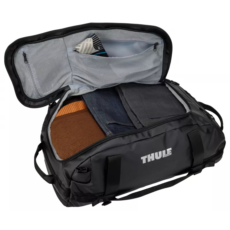 Thule Chasm TDSD302 zwart zeilzak 40 L polyester