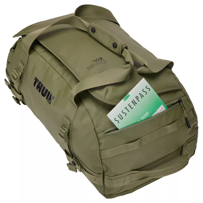 Thule Chasm TDSD302 Olivine reistas 40 L polyester olijf