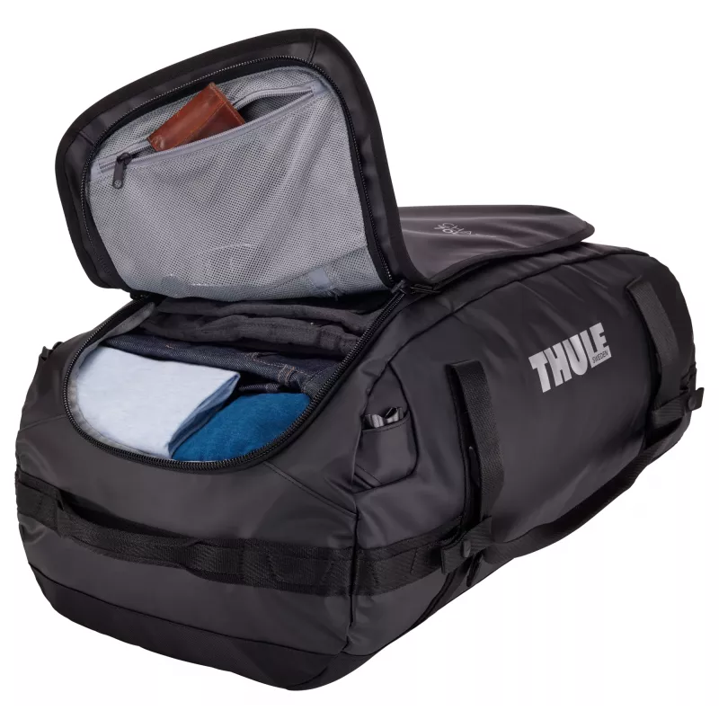 Thule Chasm TDSD303 zwart reistas 70 L polyester