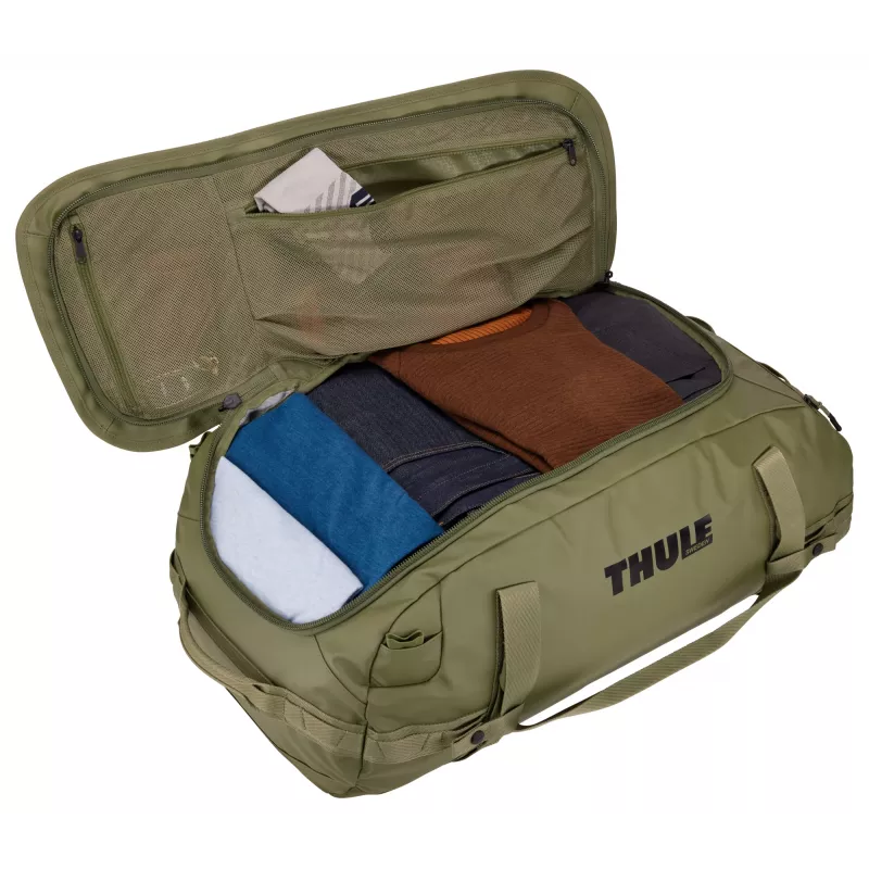 Thule Chasm TDSD303 Olivine reistas 70 l polyester olijf