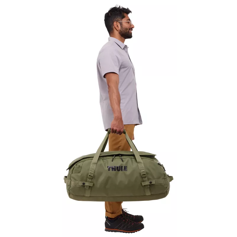 Thule Chasm TDSD303 Olivine reistas 70 l polyester olijf