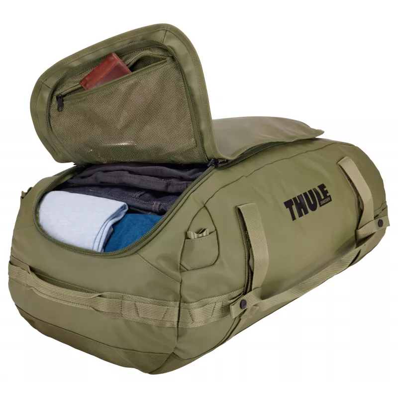 Thule Chasm TDSD303 Olivine reistas 70 l polyester olijf