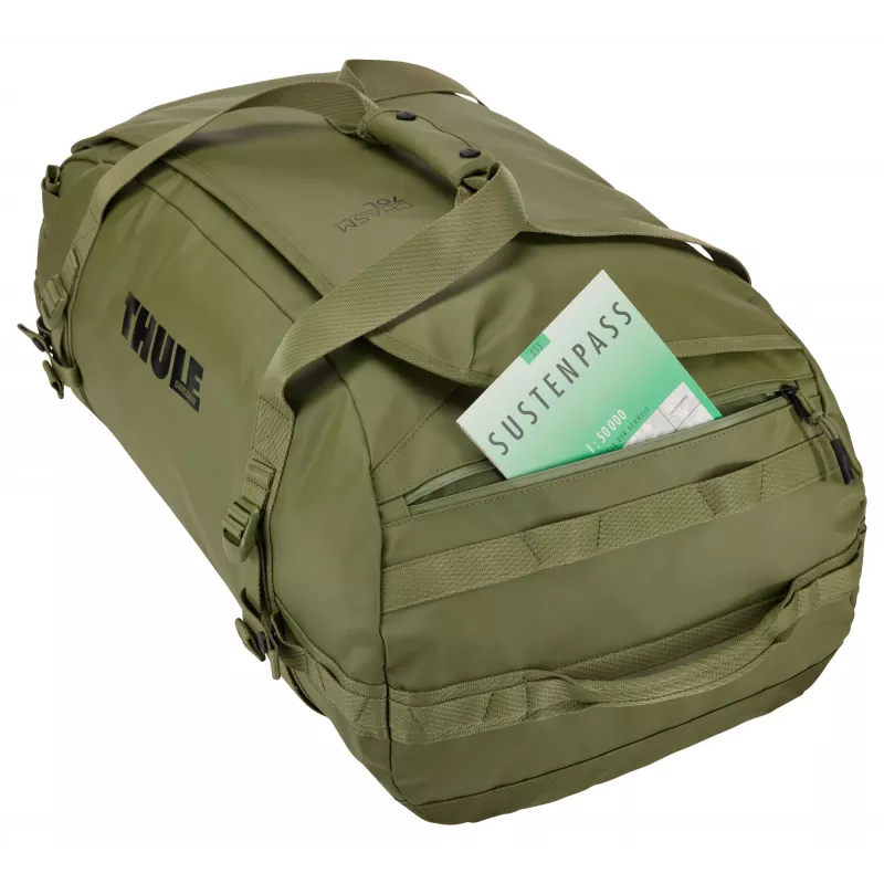Thule Chasm TDSD303 Olivine reistas 70 l polyester olijf