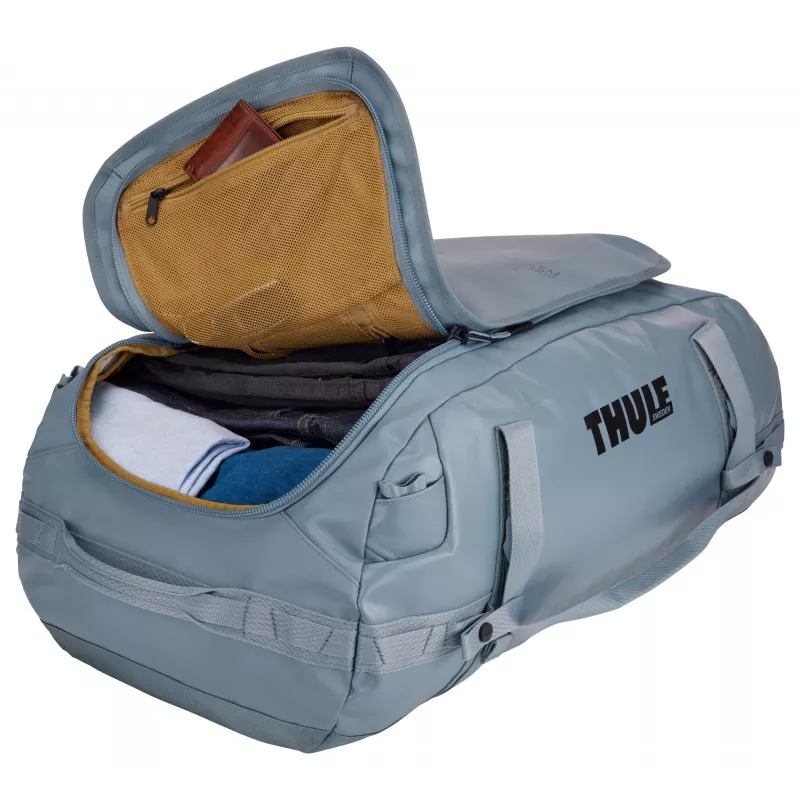 Thule Chasm TDSD303 Pond Gray zeilzak 70 L polyester grijs