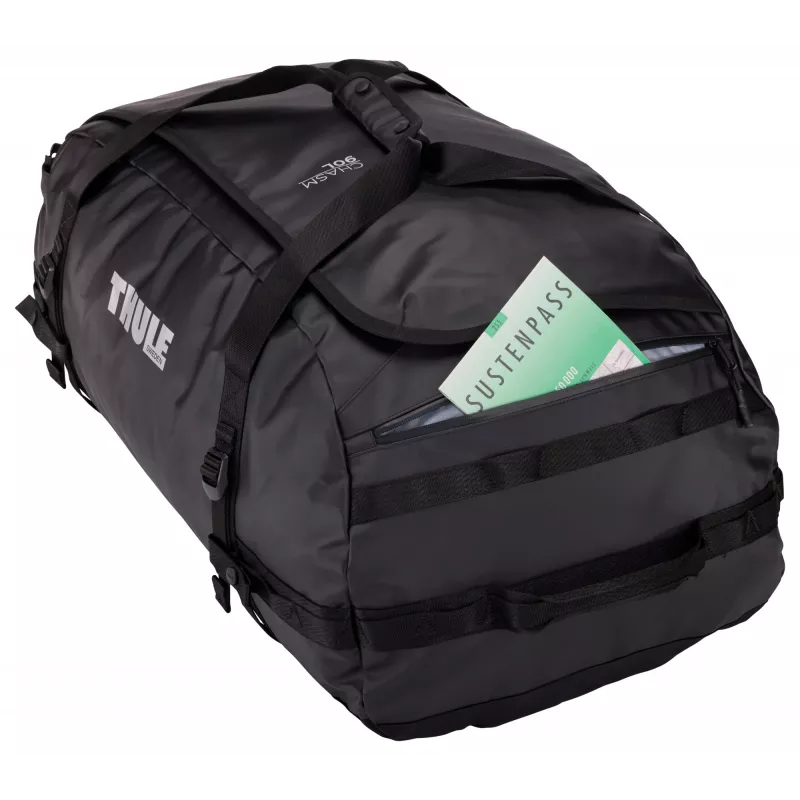 Thule Chasm TDSD304 zwart zeilzak 90 L polyester