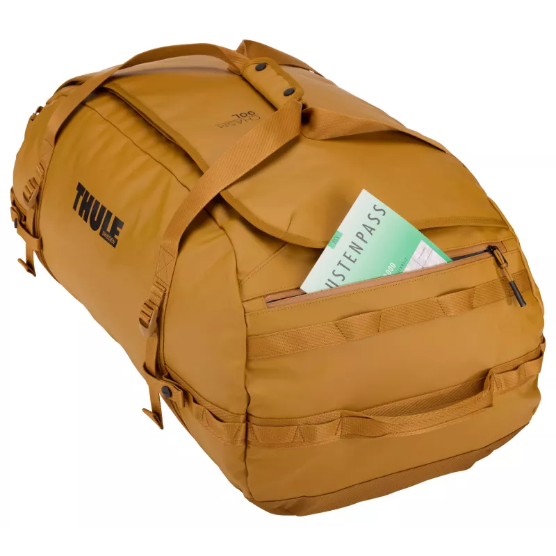 Thule Chasm TDSD304 Golden Brown zeilzak 90 L polyester