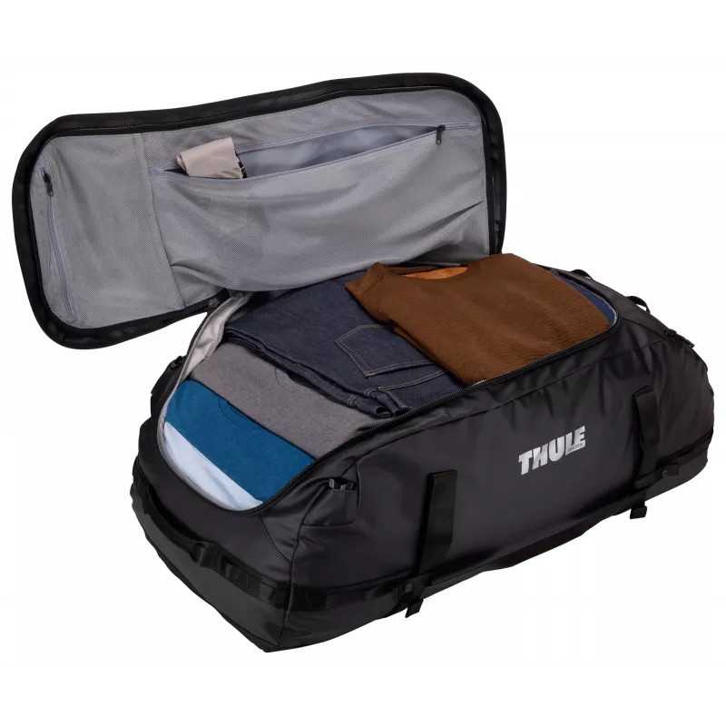 Thule Chasm TDSD305 zwart zeilzak 130 L polyester