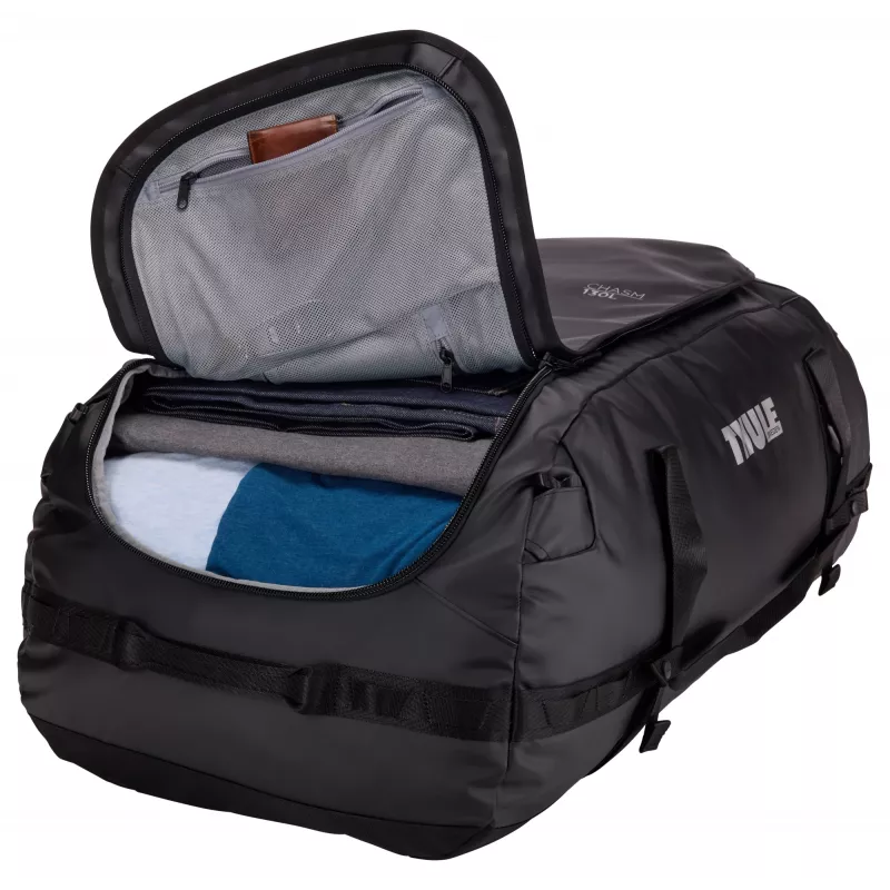 Thule Chasm TDSD305 zwart zeilzak 130 L polyester