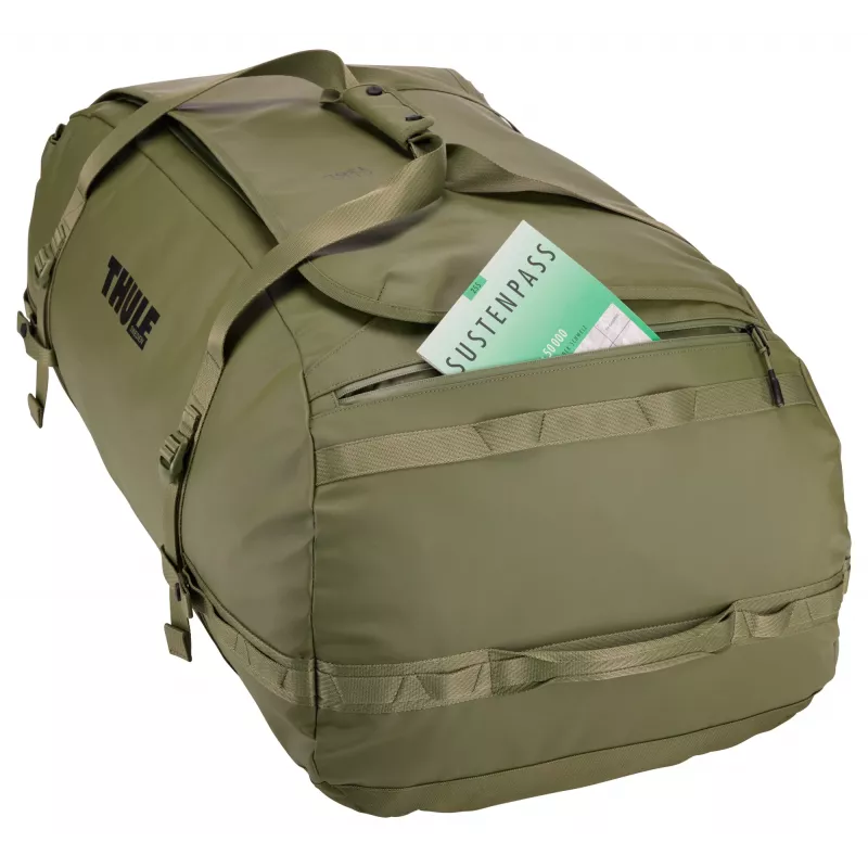 Thule Chasm TDSD305 Olivine reistas 130 l polyester olijf