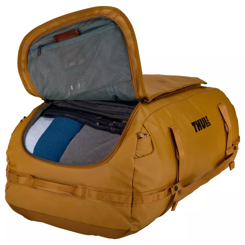 Thule Chasm TDSD305 Golden Brown zeilzak 130 L polyester