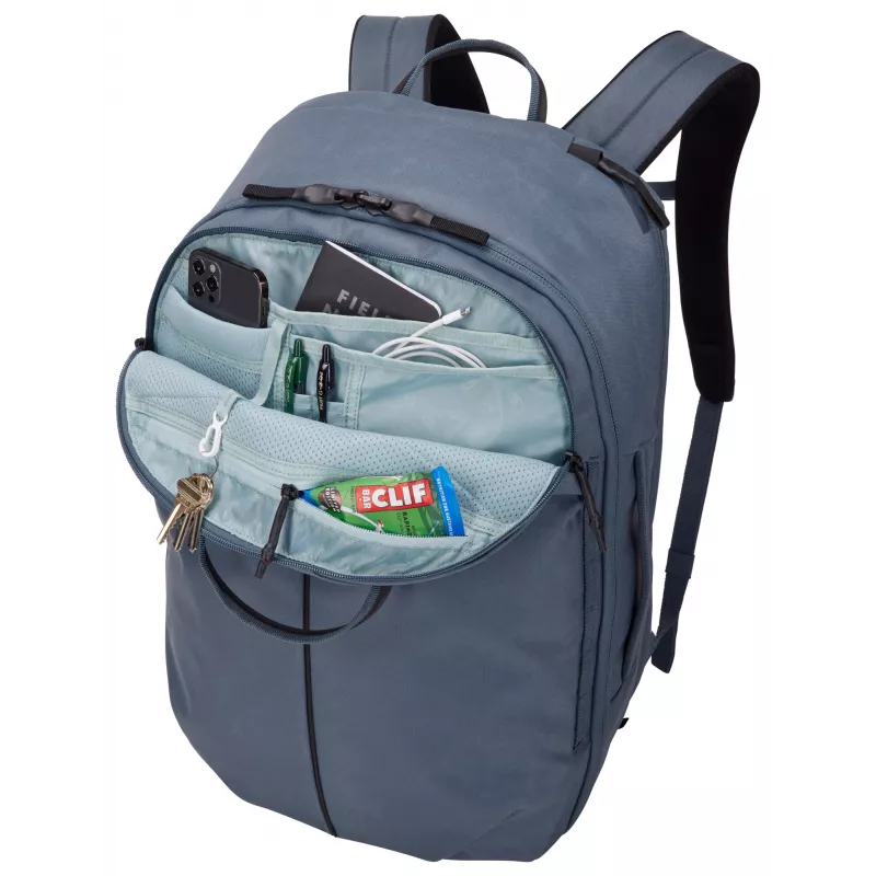 Thule Aion TATB140 Dark Slate rugzak reisrugzak grijs gerecycled polyester
