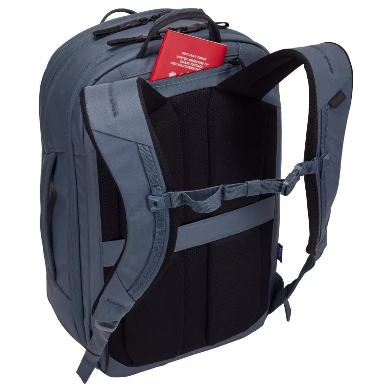 Thule Aion TATB128 Dark Slate rugzak reisrugzak grijs gerecycled polyester