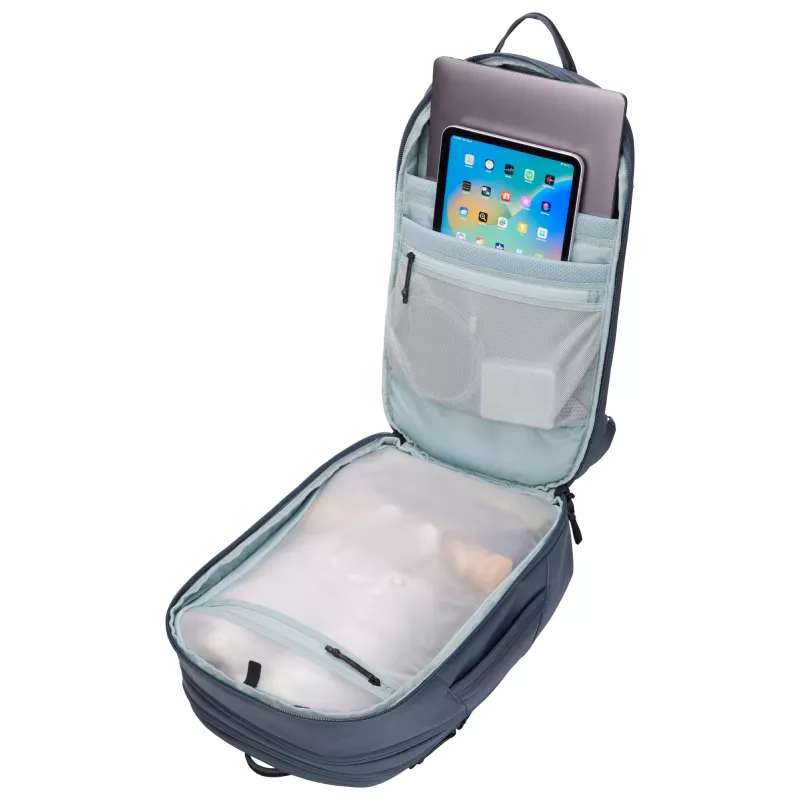 Thule Aion TATB128 Dark Slate rugzak reisrugzak grijs gerecycled polyester
