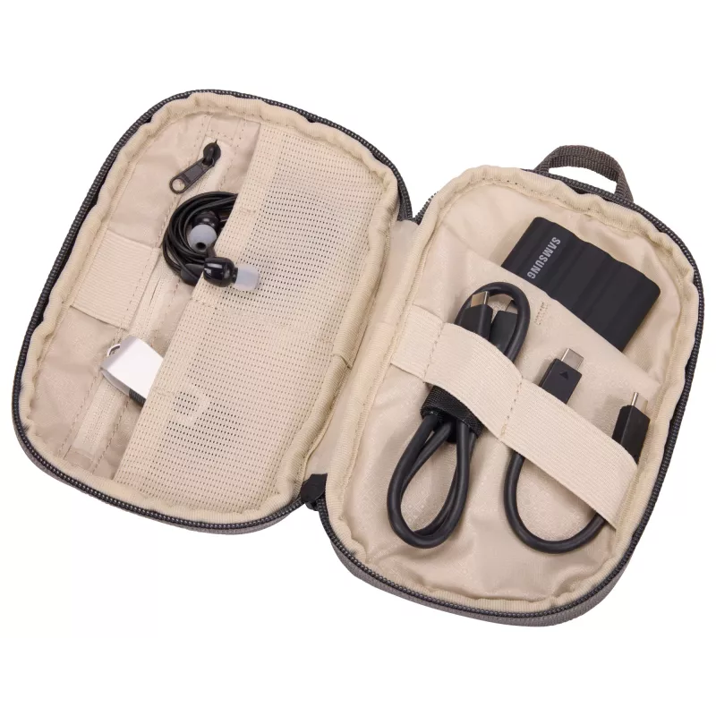 Thule Subterra 2 TSPW400 Vetiver Gray schaaletui polyester grijs