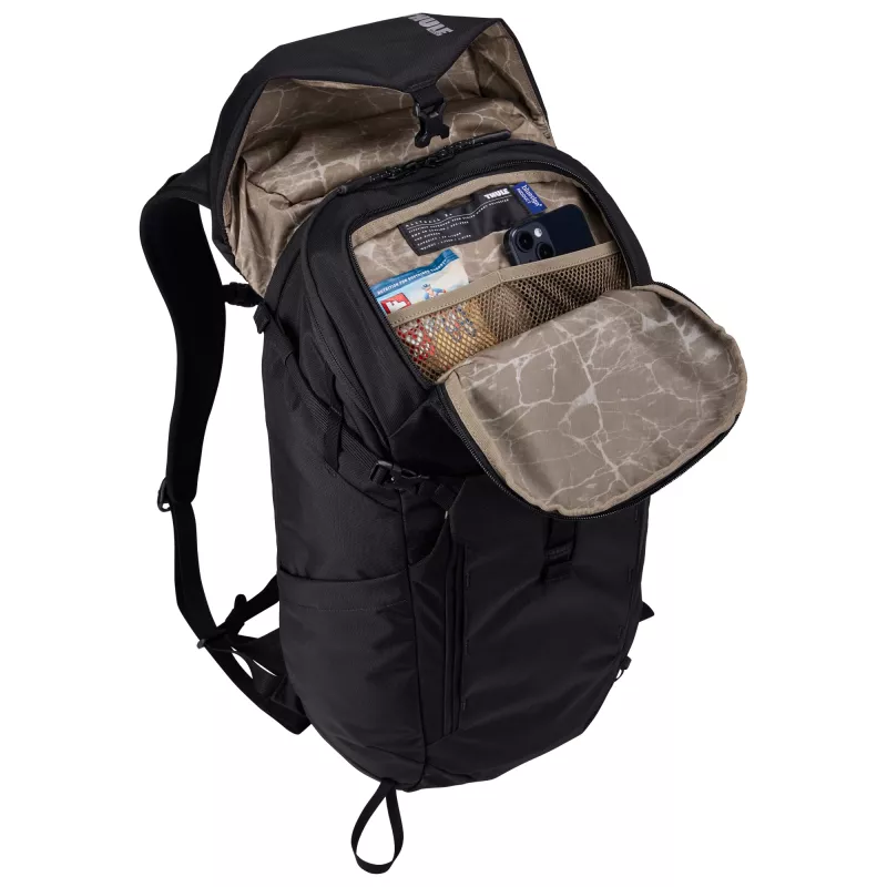 Thule Alltrail TADP225 zwart rugzak reisrugzak polyester