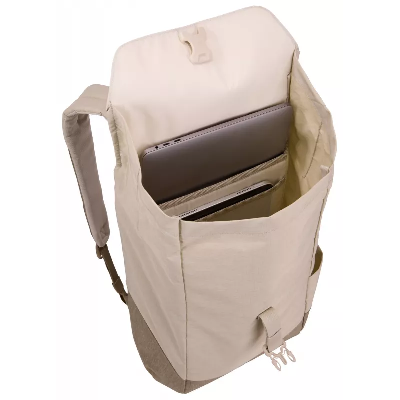 Thule Lithos TLBP213 Pelican rugzak casual rugzak bruin, crème polyester