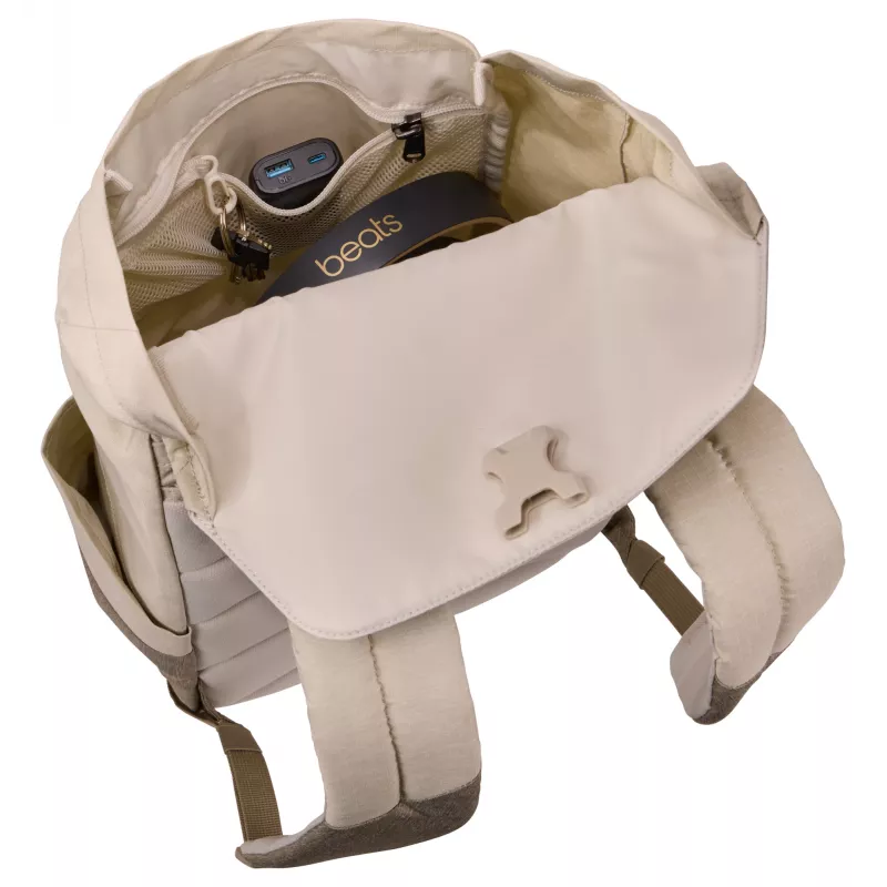 Thule Lithos TLBP213 Pelican rugzak casual rugzak bruin, crème polyester