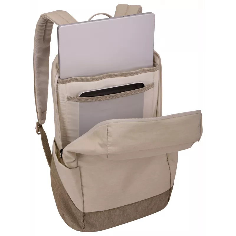 Thule Lithos TLBP216 Pelican rugzak vrijetijdsrugzak crème, bruin polyester