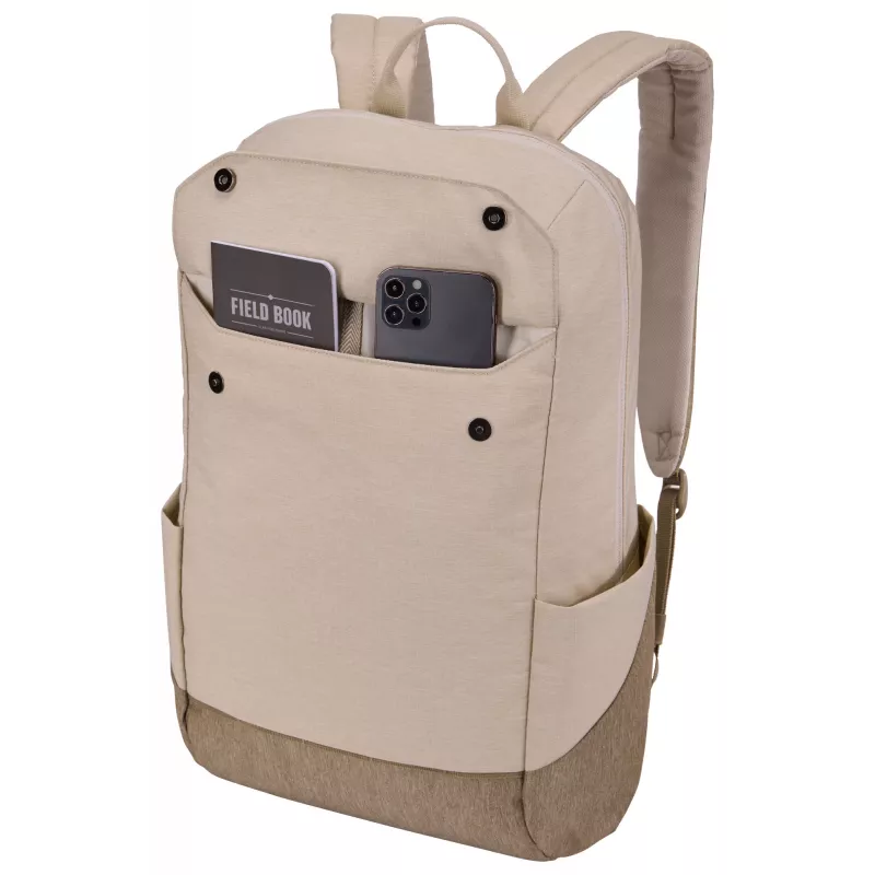 Thule Lithos TLBP216 Pelican rugzak vrijetijdsrugzak crème, bruin polyester