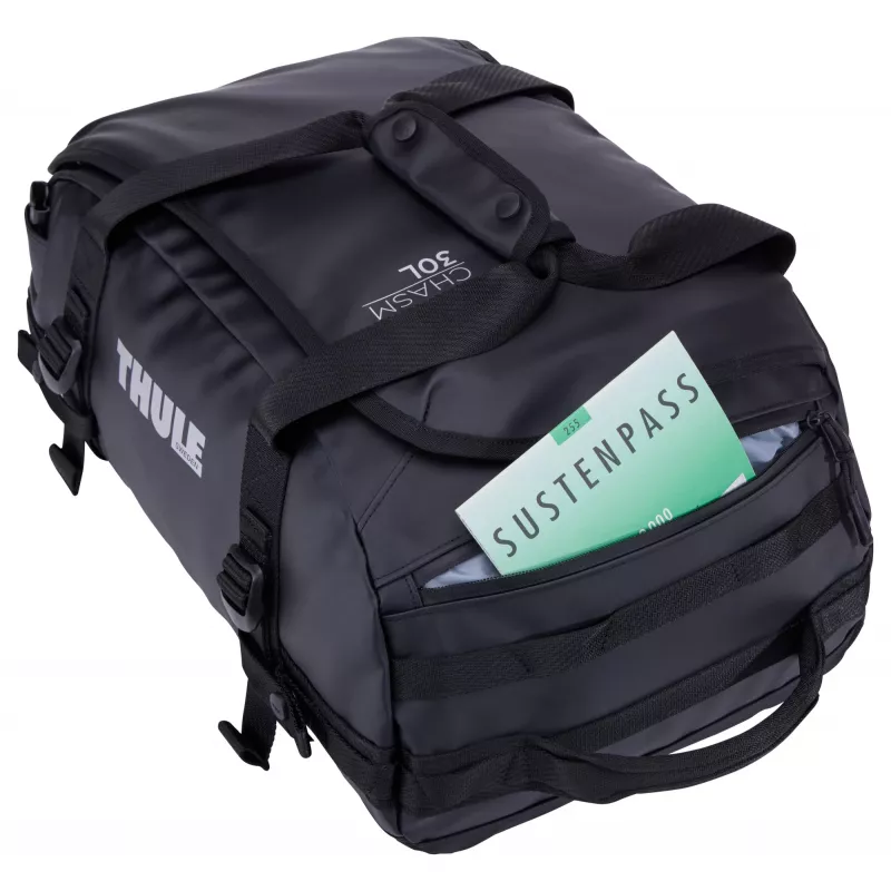Thule Chasm TDSD301 zwart zeilzak 30 L polyester
