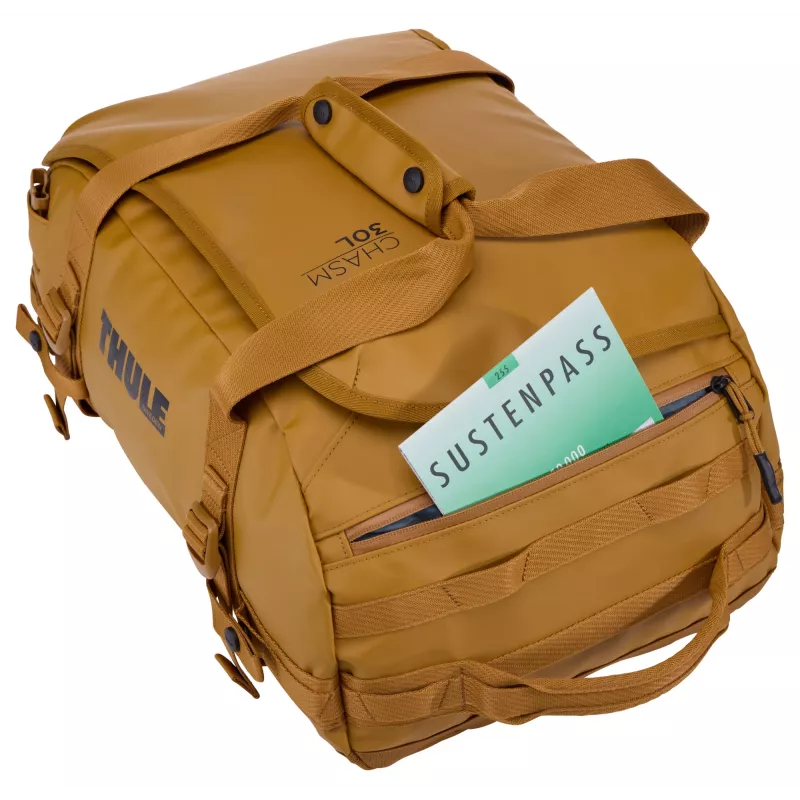 Thule Chasm TDSD301 Golden Brown zeilzak 30 L polyester bruin, goud