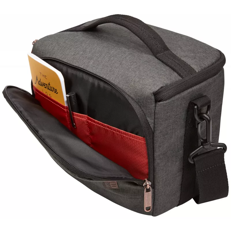 Case Logic Era CECS-103 Obsidian toploader tas grijs
