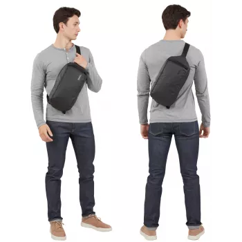 Thule Tact TACTSL08 polyester zwart heren schoudertas