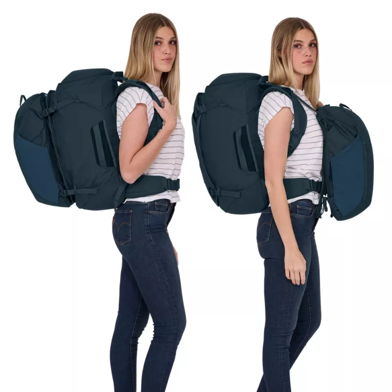 Thule TLPF260 donkerblauw rugzak reisrugzak polyester