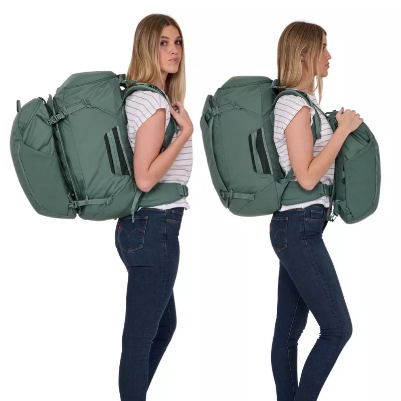 Thule TLPF260 Hazy groen rugzak reisrugzak polyester