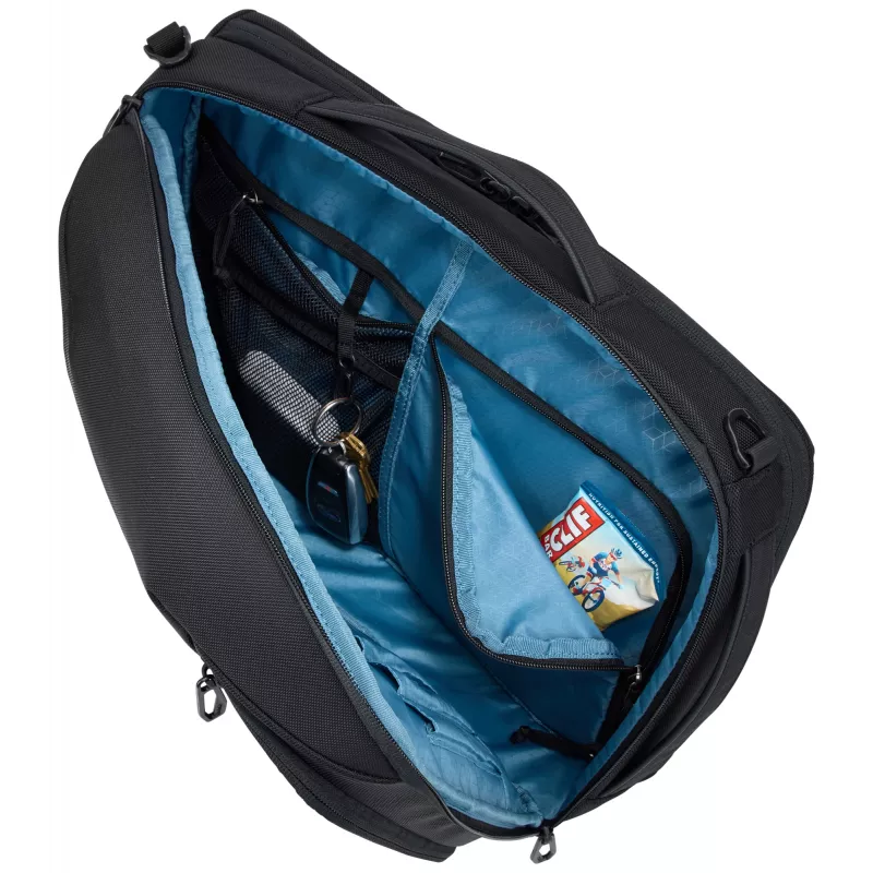 Thule Accent Convertible 17L rugzak – zwart, 17 L inhoud, omvormbare draagopties