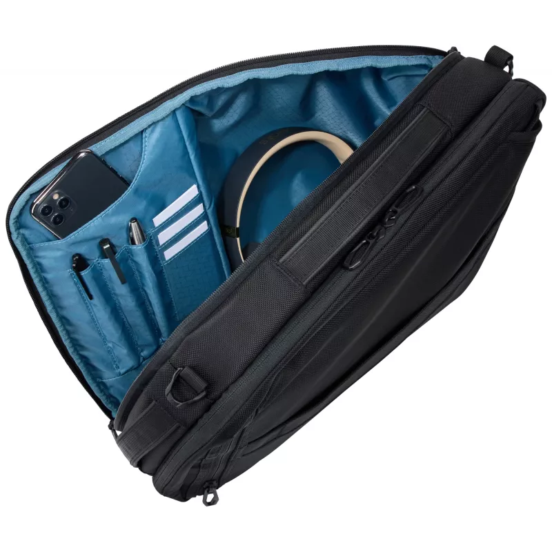 Thule Accent Convertible 17L rugzak – zwart, 17 L inhoud, omvormbare draagopties