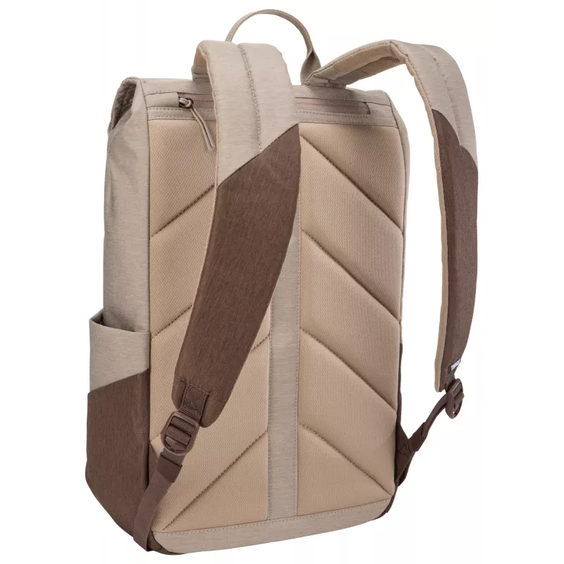 Thule Lithos TLBP213 - Nuanced brown rugzak casual rugzak zwart polyester