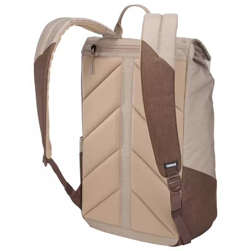 Thule Lithos TLBP213 - Nuanced brown rugzak casual rugzak zwart polyester
