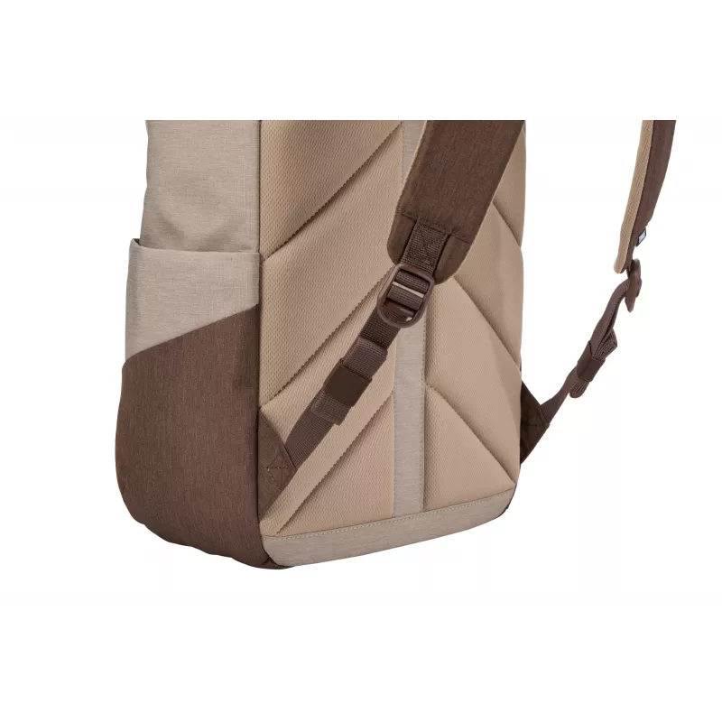 Thule Lithos TLBP213 - Nuanced brown rugzak casual rugzak zwart polyester