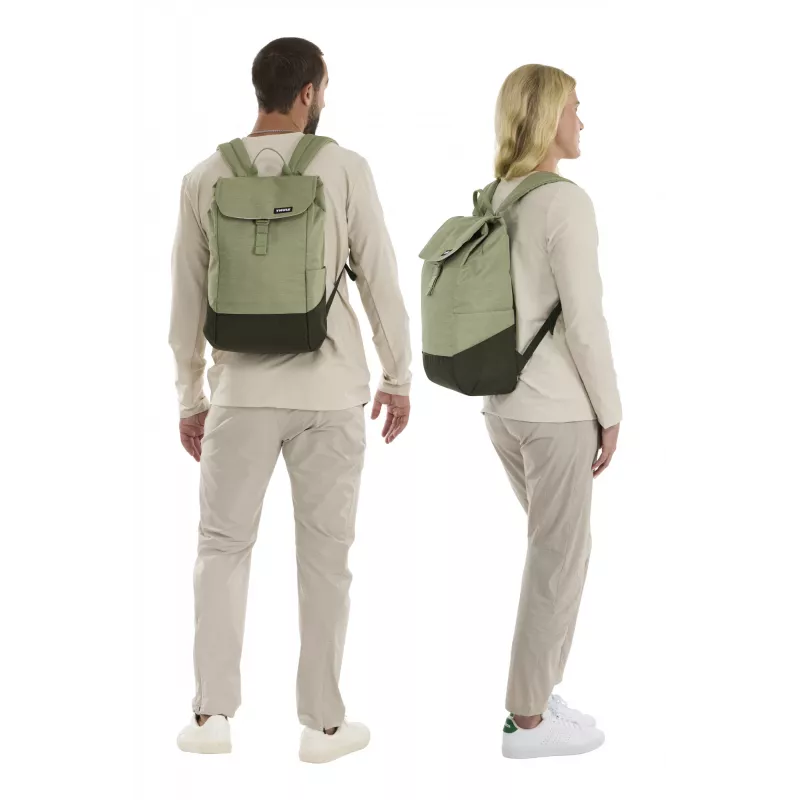 Thule Lithos TLBP213 - Leiser groene rugzak vrijetijdsrugzak polyester
