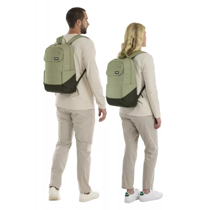 Thule Lithos TLBP216 - Quiet groen rugzak casual rugzak polyester