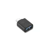 Kensington CA1010 USB-C naar USB-A M/F adapter, USB-C, USB-A, zwart