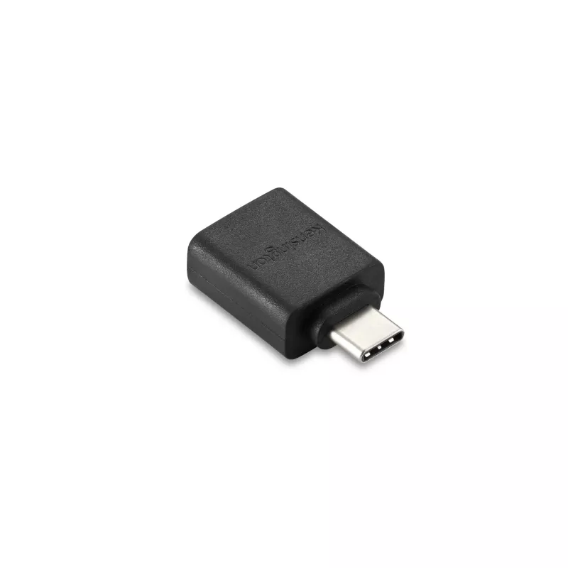Kensington CA1010 USB-C naar USB-A M/F adapter, USB-C, USB-A, zwart