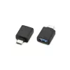 Kensington CA1010 USB-C naar USB-A M/F adapter, USB-C, USB-A, zwart