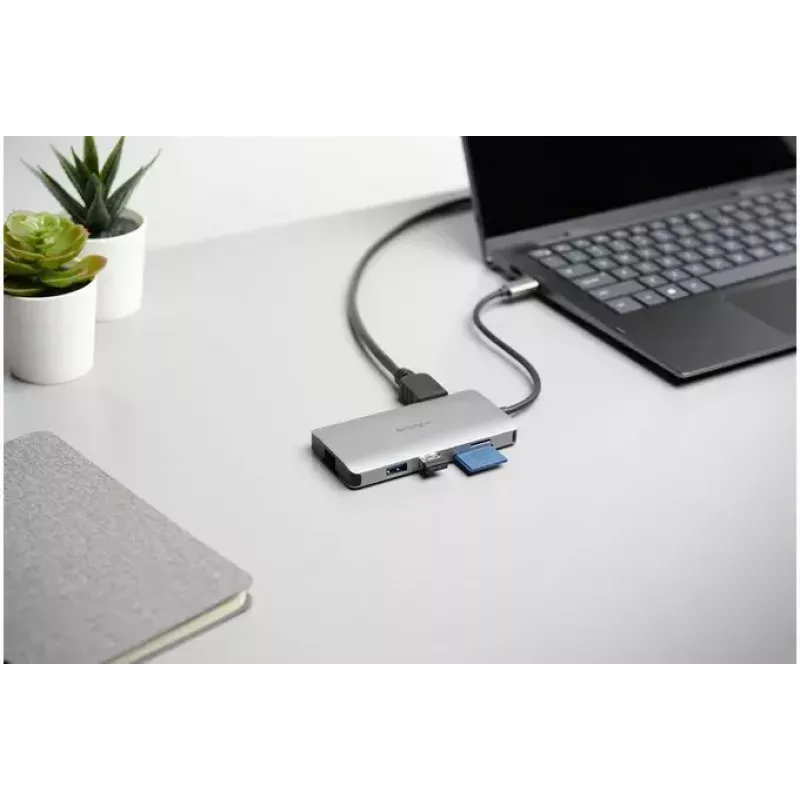 Kensington UH1400P USB-C 8-in-1 driverloos mobiel dock