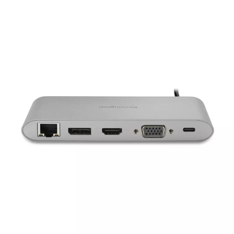 Kensington UH1440P USB-C 5Gbps dual video driverloos mobiel dock - 85W pass-through power - DP/HDMI/VGA