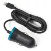 Kensington PowerBolt™ 2.4 autolader - zwart, auto, sigarettenaansteker, 1 m, zwart