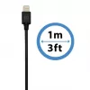 Kensington PowerBolt™ 2.4 autolader - zwart, auto, sigarettenaansteker, 1 m, zwart