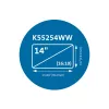 Kensington MagPro magnetisch privacyfilter voor laptops 14 inch (16:10)