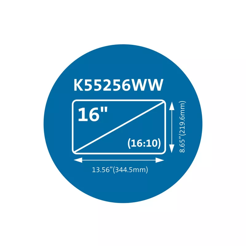 Kensington MagPro magnetisch privacyfilter voor laptops 16 inch (16:10)