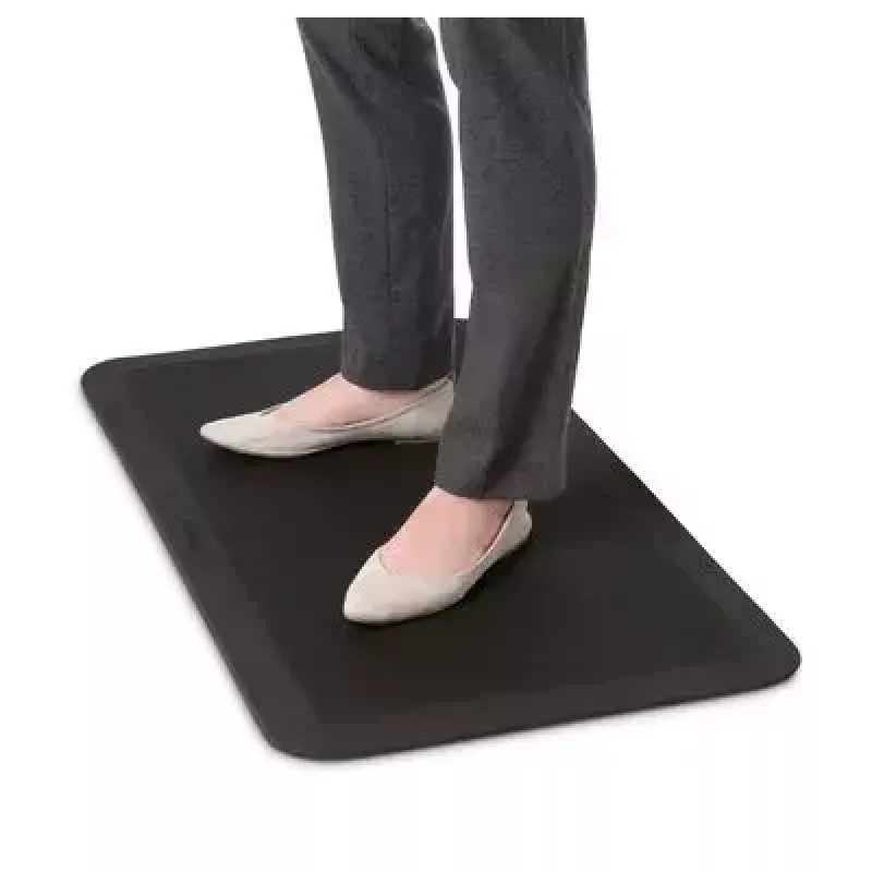 Anti-vermoeidheidsmat Kensington K55401WW zwart rechthoekig schuim