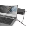 Kensington slank N17 2.0 Keyed Dual Head Laptopslot voor wedge-shaped slots